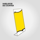 Hablador De Counter de PVC De 3mm