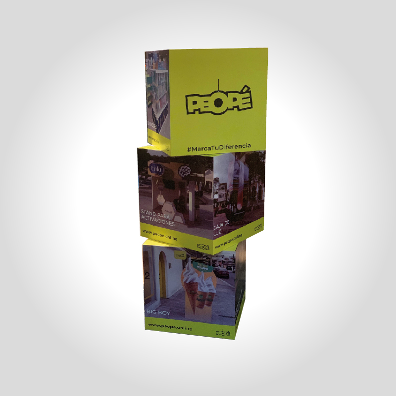 SUPER CUBO FOTOGRAFICO / 30 X 30 X 30 CM
