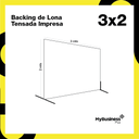 Backing de Lona Tensada Impresa