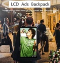 Mochila de Publicidad de Video LCD