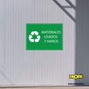 Señal De "Materiales Usados Y Varios"