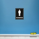 Señal "Baño Hombre"