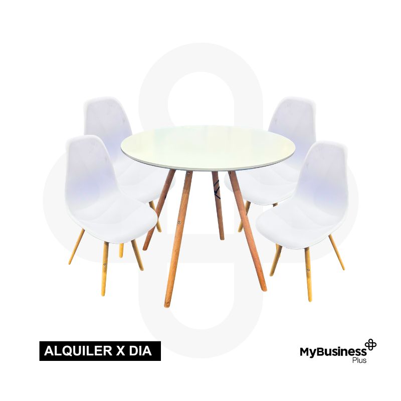 Alquiler de Juego de Mesa y Sillas por día