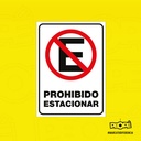 Señal De Prohibido Estacionar