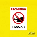 Señal Prohibido Pescar