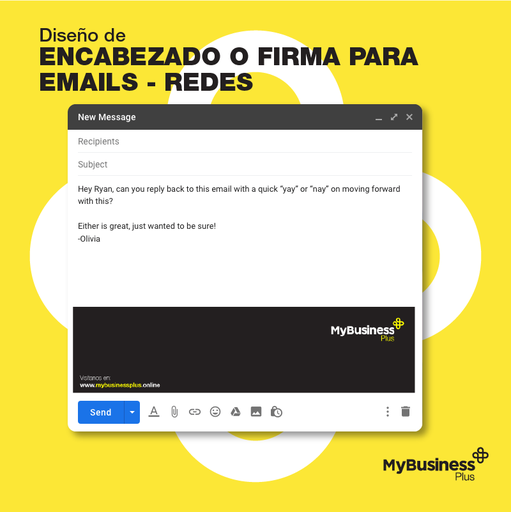 Diseño de Firma O Encabezado Para E-Mails