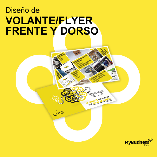 [CRE032] Diseño de Volante/Flyer Frente Y Dorso