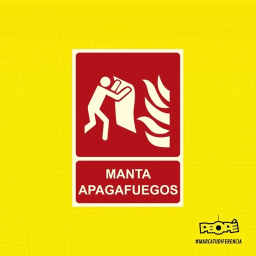 Señal Manta Apagafuego