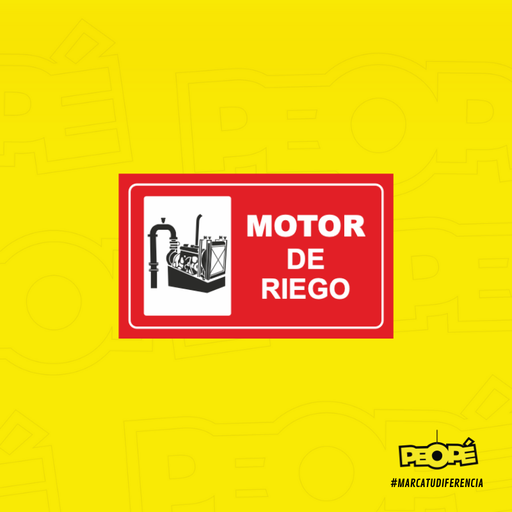 Señal Motor De Riego