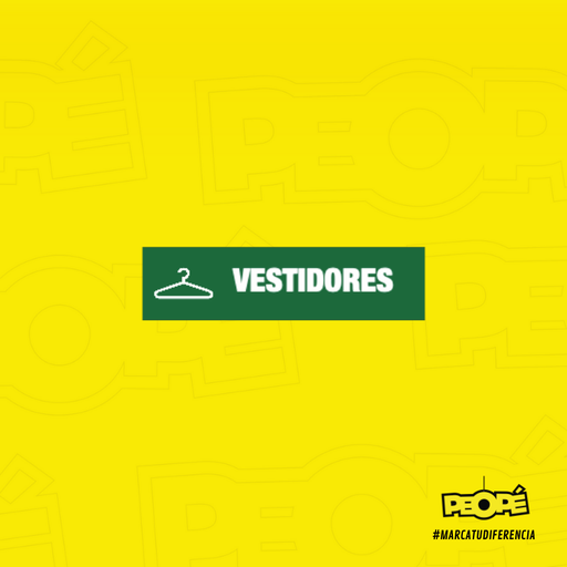 Señal  Vestidores 
