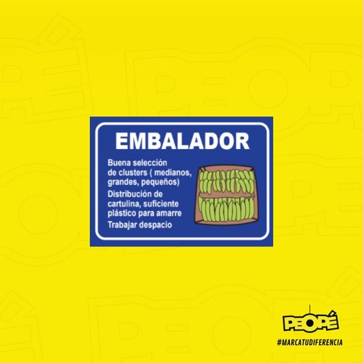 Señal  Embalador