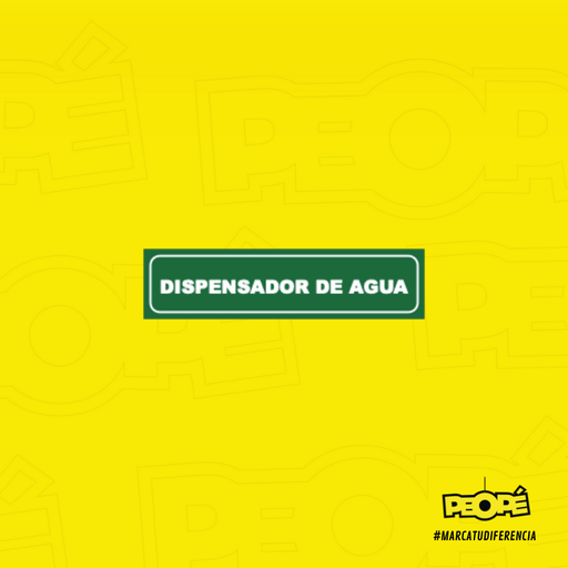 Señal Dispensador De Agua