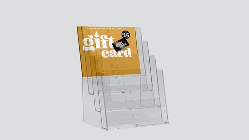 Exhibidor Acrílico para Gift Cards